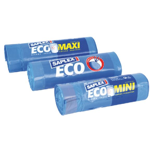 BOLSA BASURA MINI ECO C/ FACIL 10L (R20)