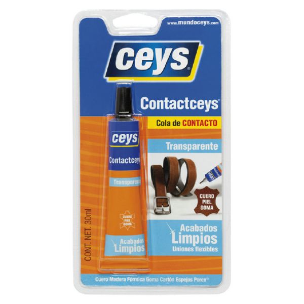 CEYS COLA CONTACTO TRANSPARENTE 30 ML