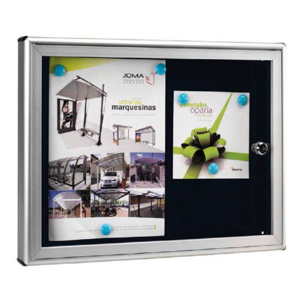 Panel para fijar anuncios. 480x40xh360 mm.