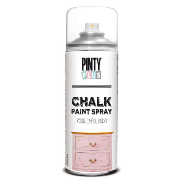 Pintura spray Chalk efecto tiza color rosa claro 400 ml