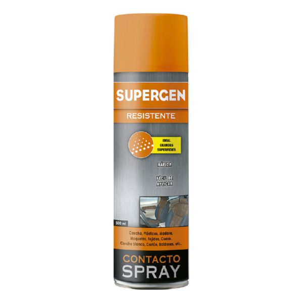 ADHES.CONTACTO SPRAY SUPERGEN 500ML